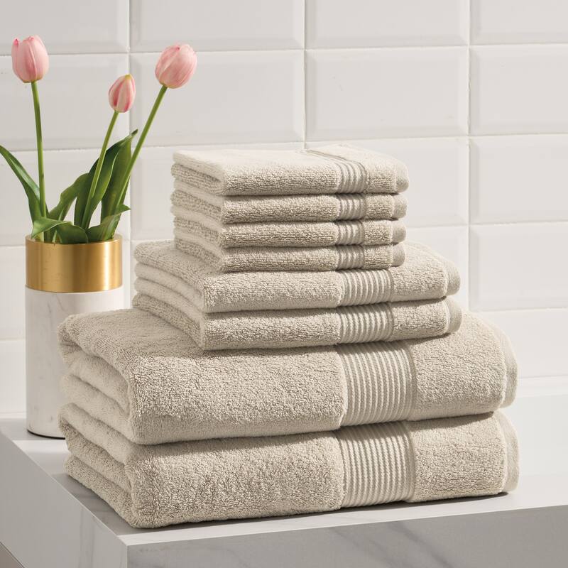 Ted Baker Solid 8-piece Towel Set - Tan