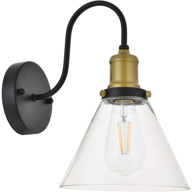 Elegant Lighting Histoire Single Light 11" Tall Wall Sconce