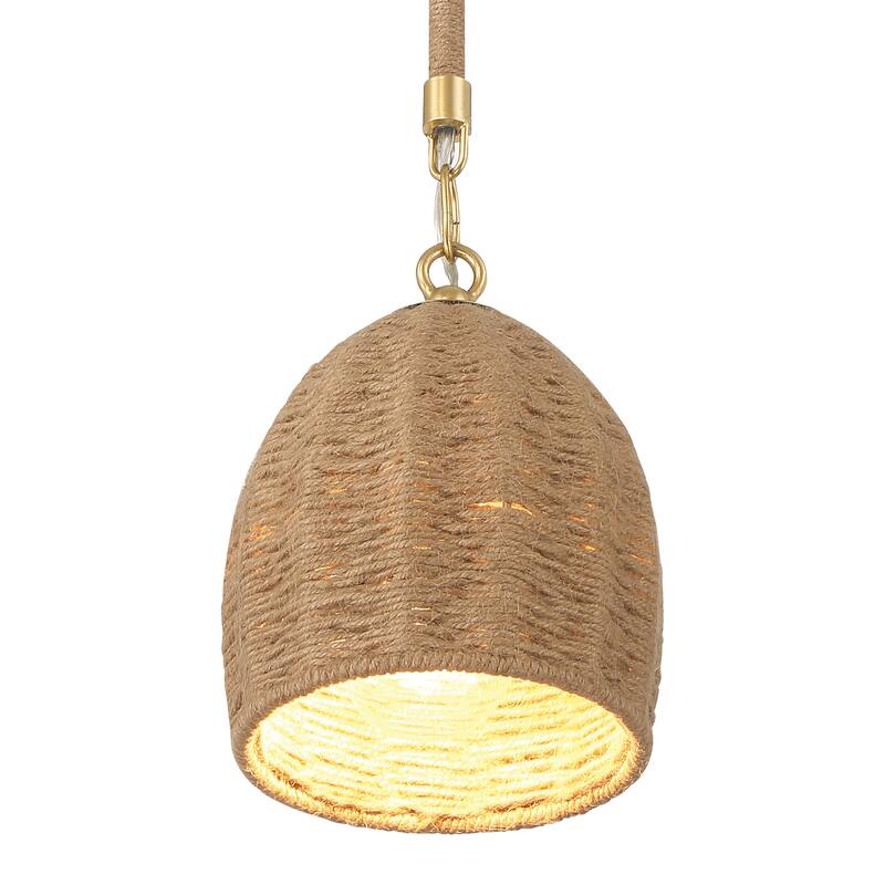 Jace 1 Light Soft Gold Mini Pendant