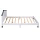 preview thumbnail 41 of 52, Platform bed with house shaped headboard