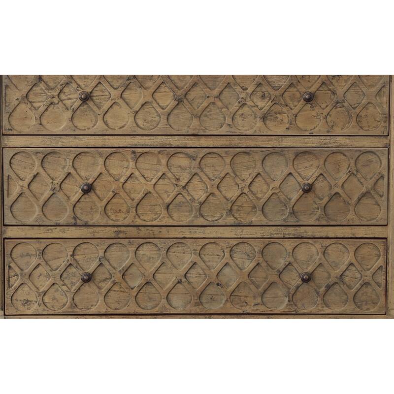 Roseville 3-Drawer Storage Wood Chest