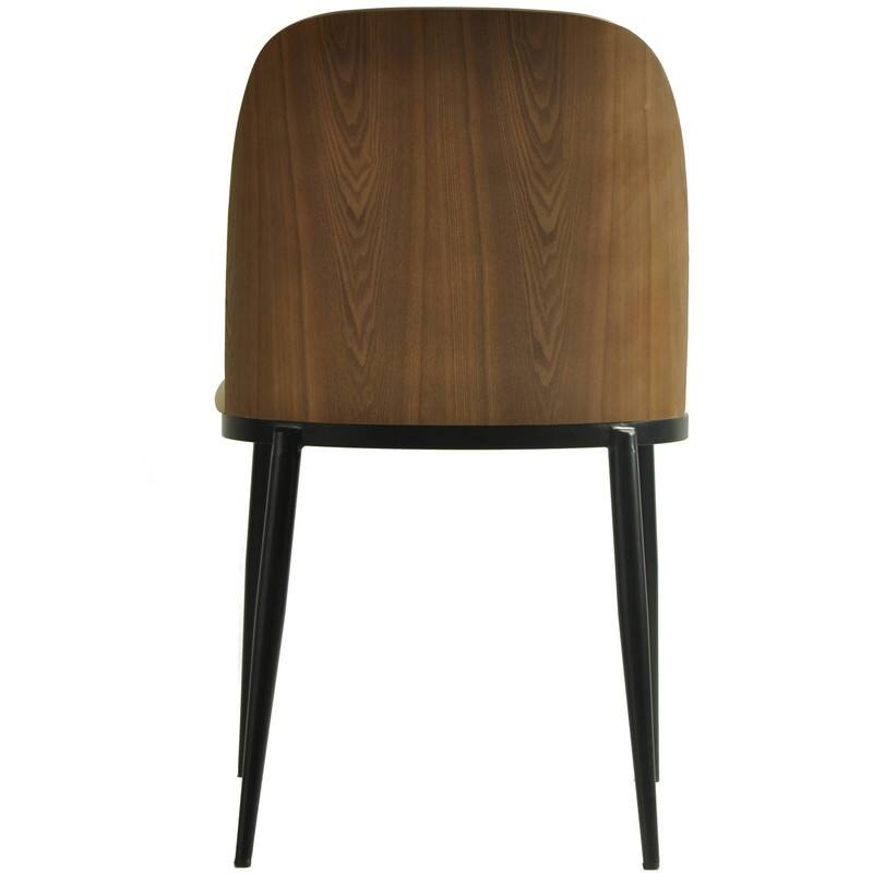 Tule Modern Velvet, Leather, or Suede Fabric Upholstered Dining Chair with Metal Legs for Home, Cafe, Restaurant (Set of 2)