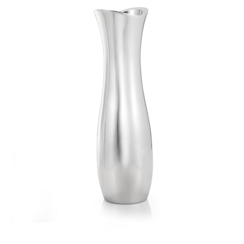 Nambe Alloy Metal Stryker Vase - 13 Inch