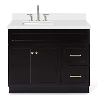 Ariel F043SLWQRVO Hamlet 43" Free Standing Single Basin Vanity Set