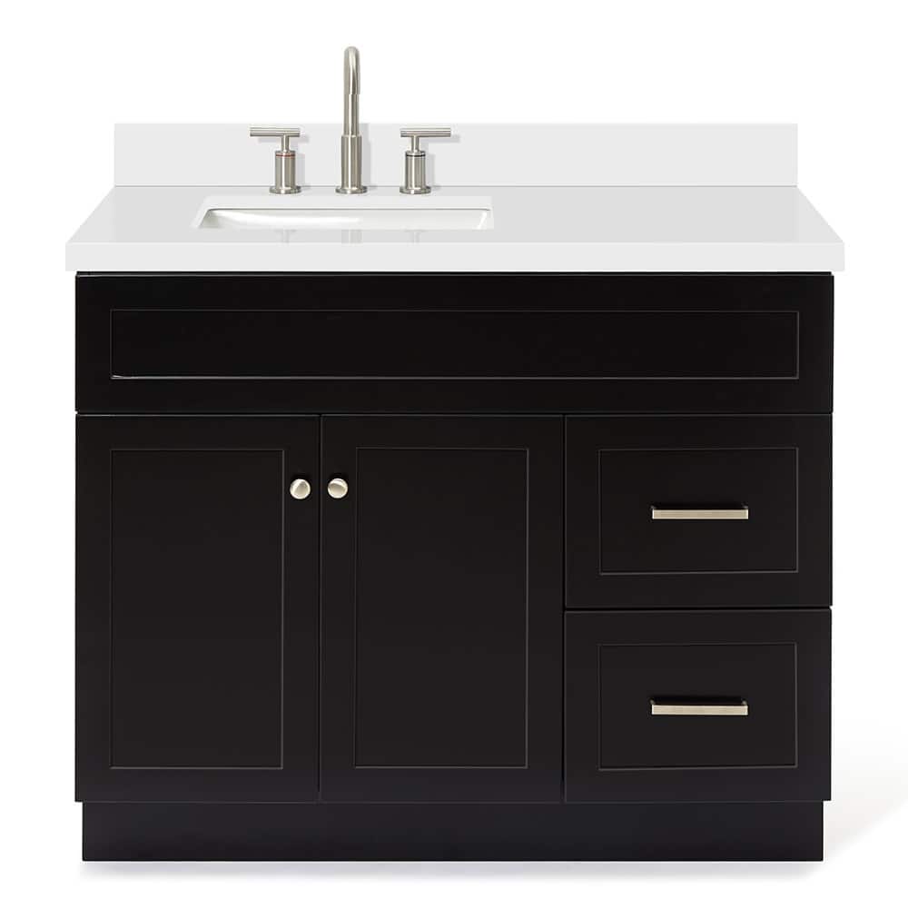Ariel F043SLWQRVO Hamlet 42" Free Standing Single Basin Vanity Set