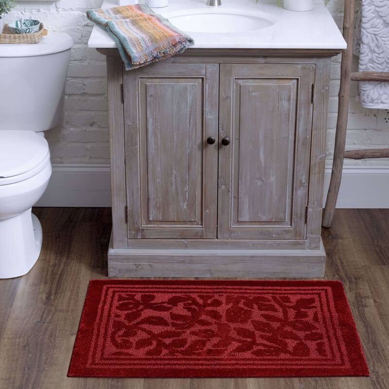 Mohawk Home Wellington Botanical Machine Washable Area Rug