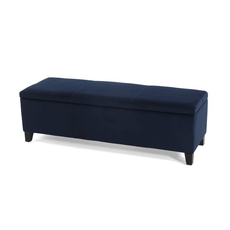 Roomfitters Modern Storage Bench, Upholstered Ottoman with Hidden Compartment and Lift-Top Lid