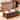 SEI Furniture Liatris Transitional Wooden Espresso Trunk Coffee Table