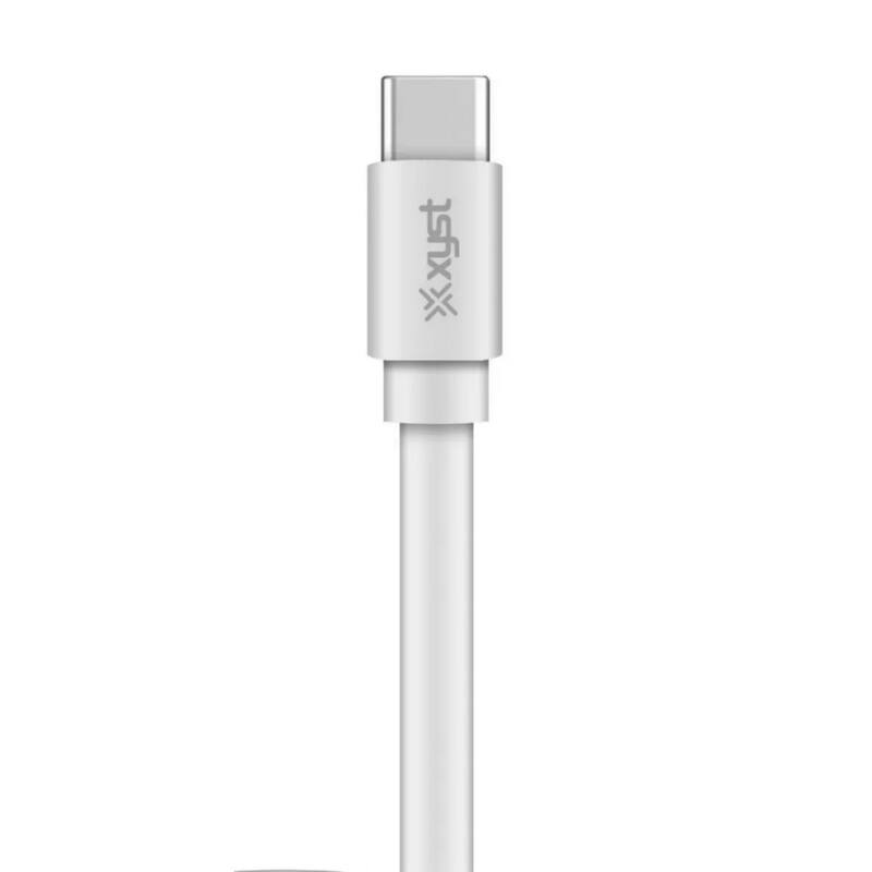 Xyst Charge and Sync USB to USB-C Flat Cable 4Ft