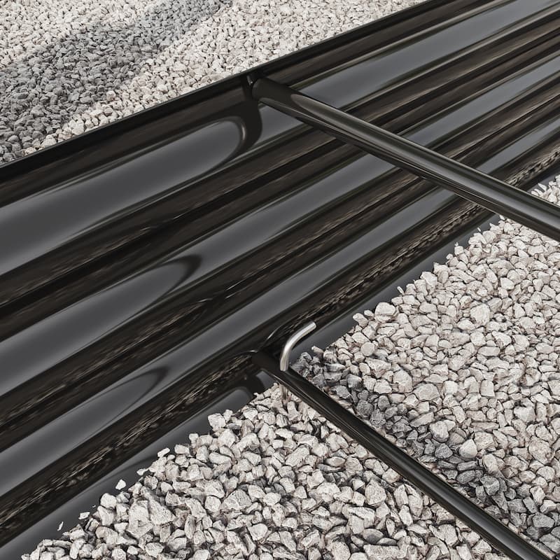 Anmytek Corrugated Metal Raised Garden Bed Oval Planter Outdoor Patio Backyard Gardening