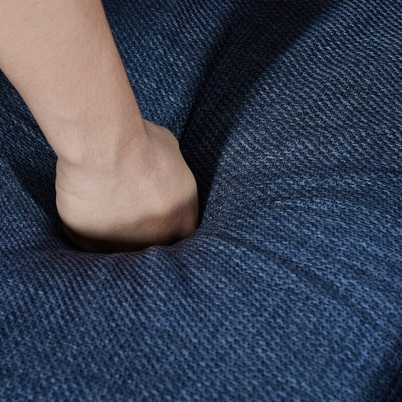 Upholstered Sofa with USB Charge Port & 2 Pillows