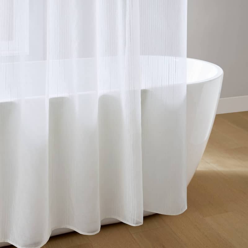 Madison Park Lydia Sheer Shower Curtain