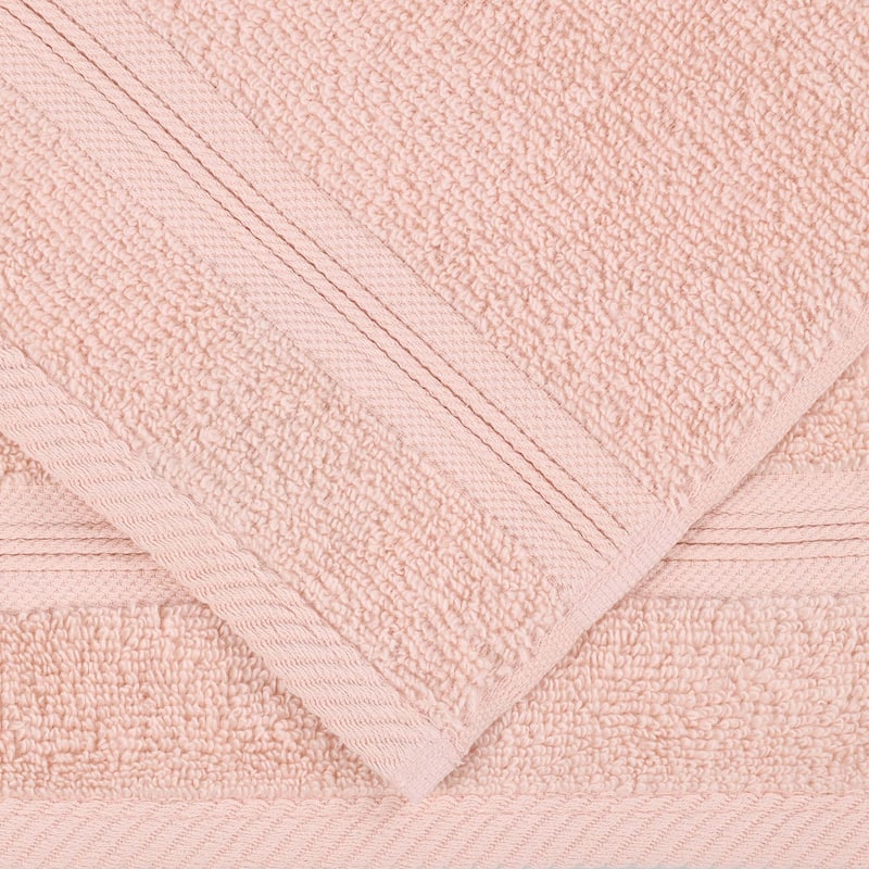 Superior Smart Dry Zero Twist Cotton 8-Piece Assorted Towel Set