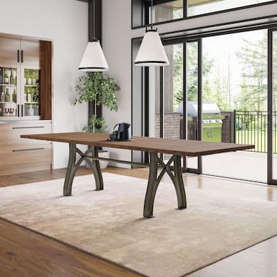 Amisco Sierra Solid Wood Extendable Table