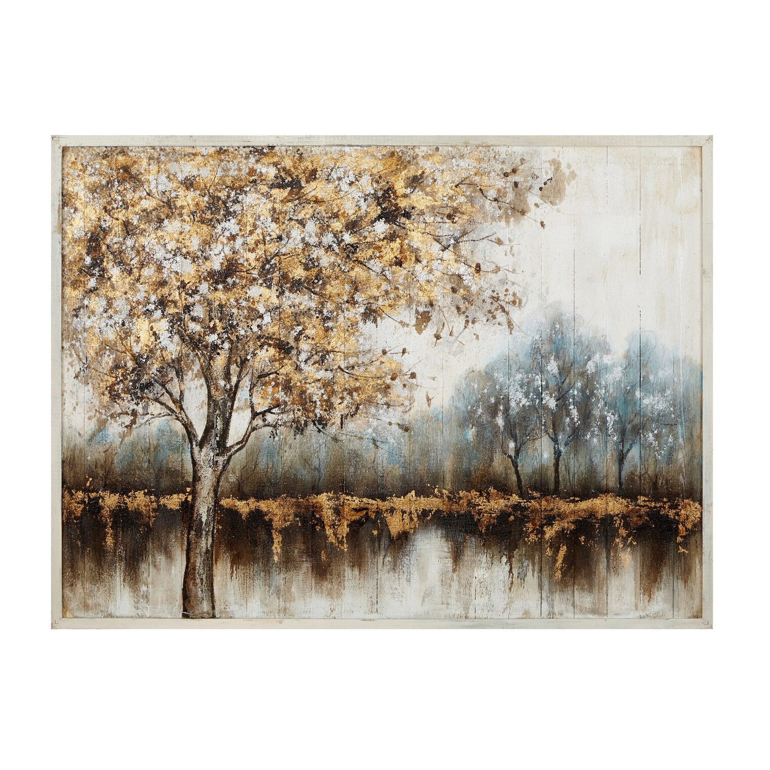Shop Imax Home 14925 Somerville 36 X 48 Wood Framed Giclee Tree