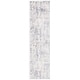 preview thumbnail 5 of 13, SAFAVIEH Opal Kojiro Modern Abstract Rug 2' x 7' Runner - Ivory/Grey
