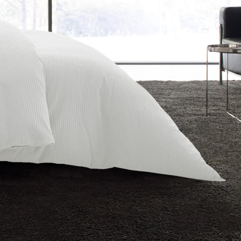 Vera Wang Waffle Pique Cotton Comforter Set