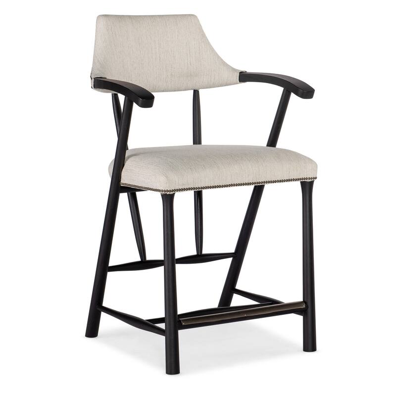 Hooker Furniture 6150-75350 24" Wide Framed Polyester Upholstered - Black