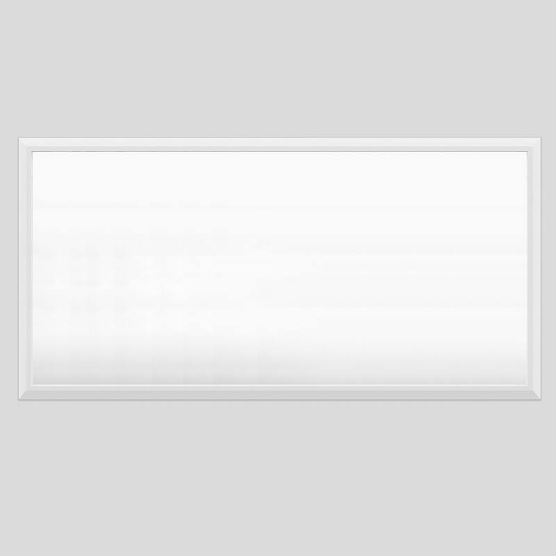 KIOTEE Full size Metal Bathroom Mirror with 5-Year Warranty