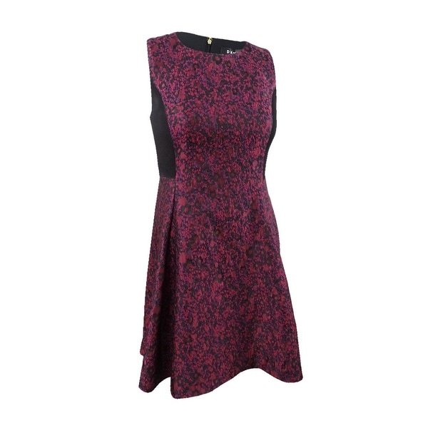 jacquard fit and flare