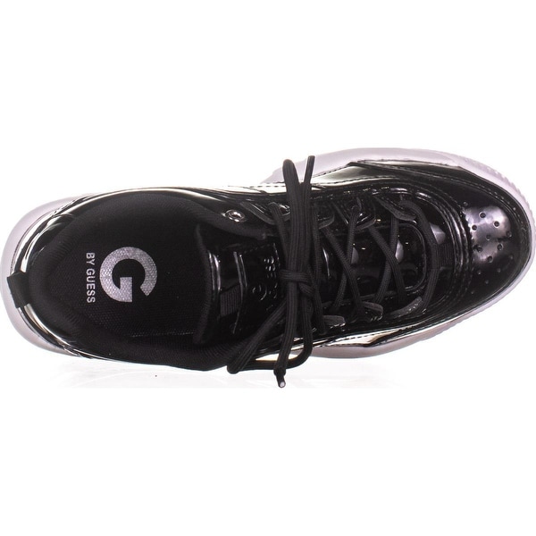 guess black tennis shoes