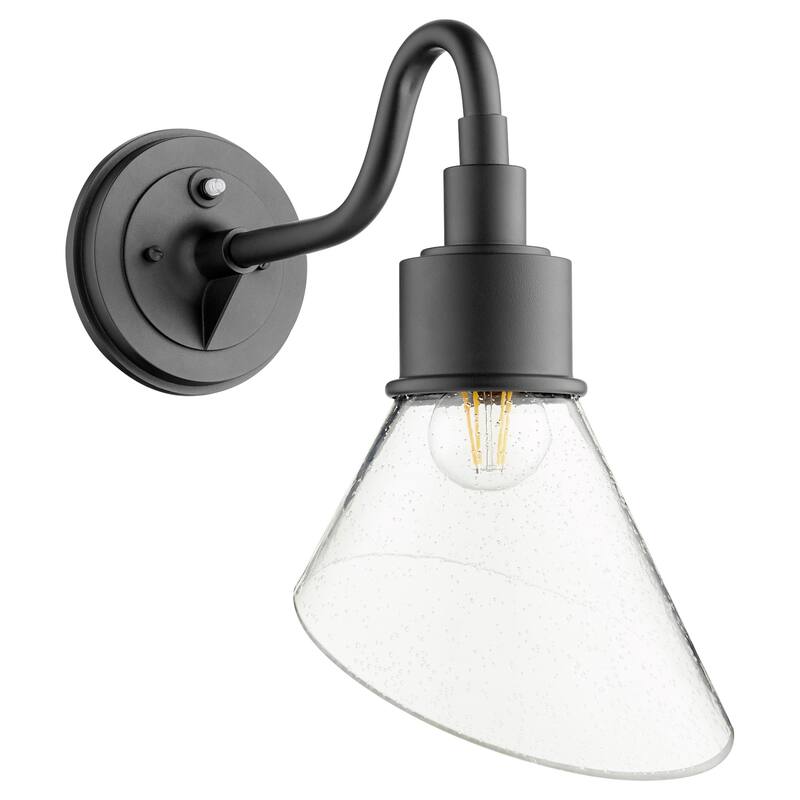 Quorum International Torrey 16" Tall Outdoor Wall Sconce - Noir