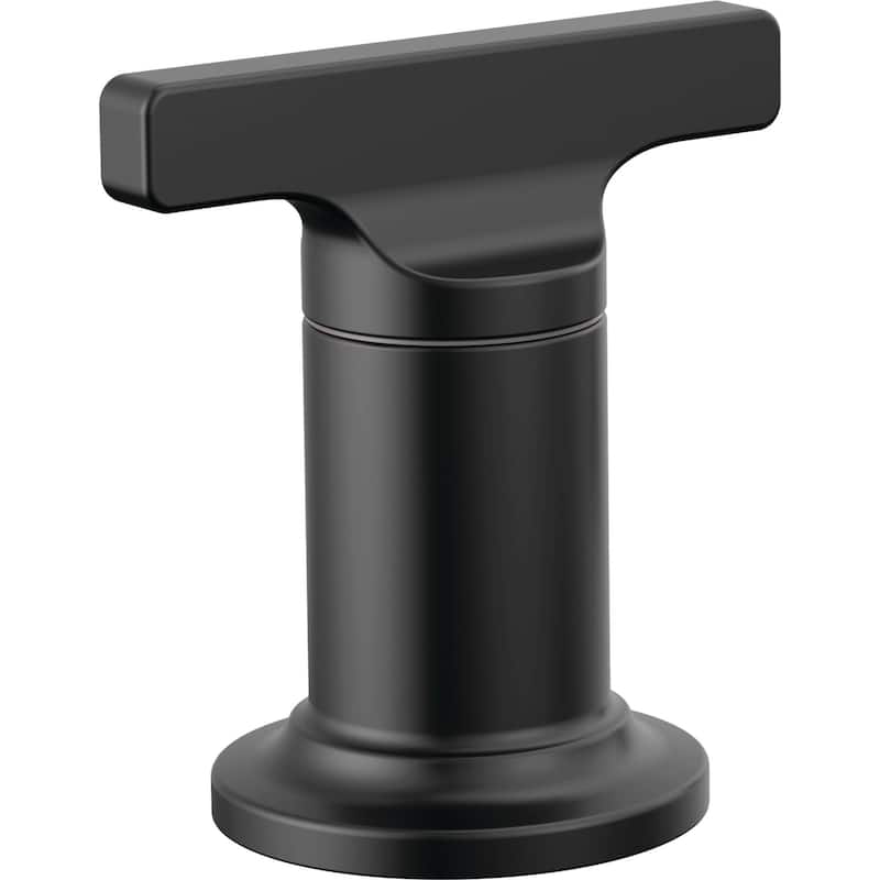 Delta H590 Tetra Roman Tub Handles - T-Lever - Matte Black