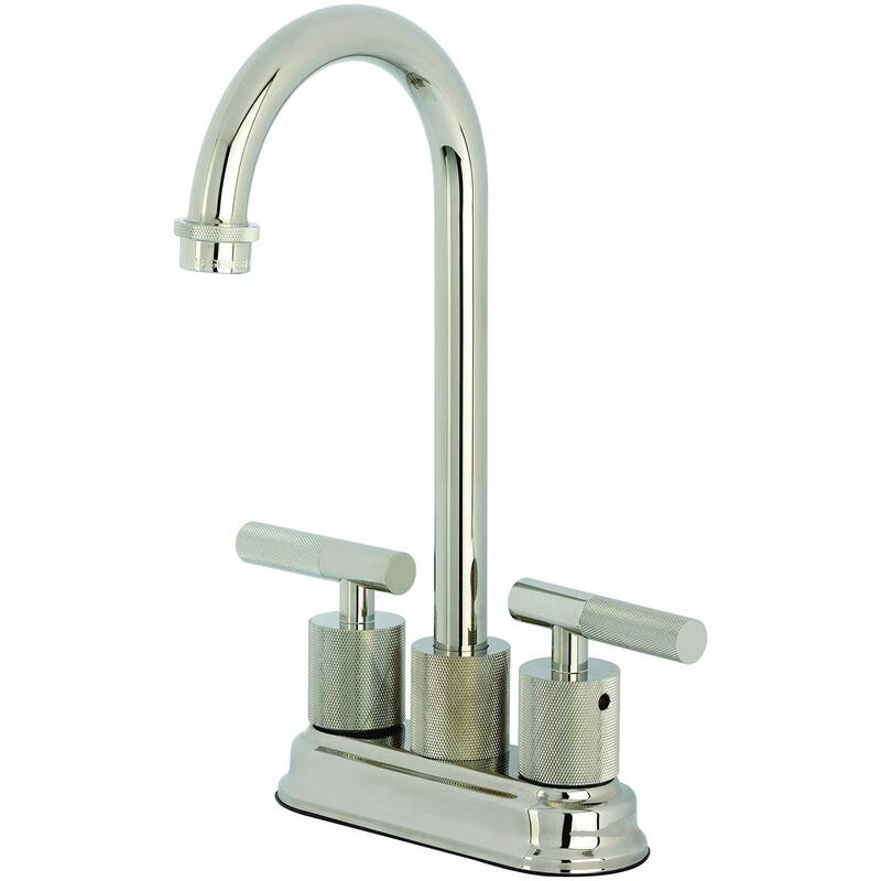 Kingston Brass KB549.KNL Convergent 1.8 GPM Standard Bar Faucet - Polished Nickel