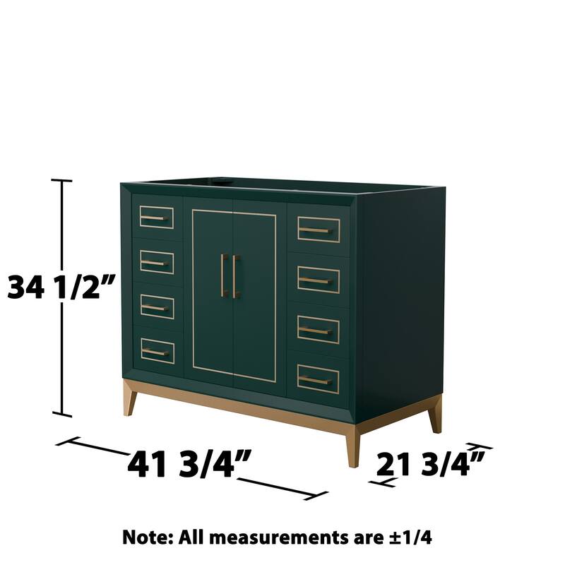 Wyndham Collection WCH515142S-CXSXX-MXX Marlena 42" Single Free