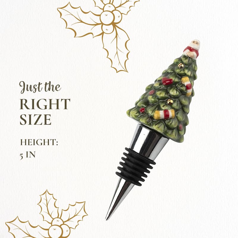 Spode Christmas Bottle Stopper