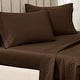preview thumbnail 34 of 56, Superior Egyptian Cotton 650 Thread Count Solid Pillowcase - Set of 2 Standard - Chocolate