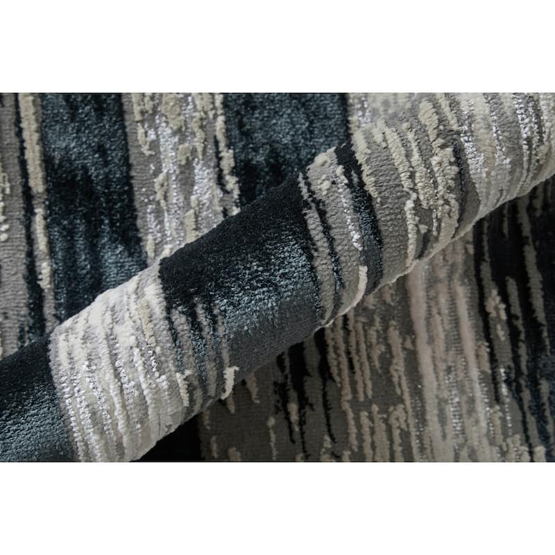 Orin R3338 Abstract Modern Area Rug