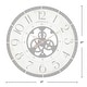 preview thumbnail 4 of 12, FirsTime & Co. Carlisle Gears Wall Clock, Wood, 27 x 2 x 27 in, American Designed
