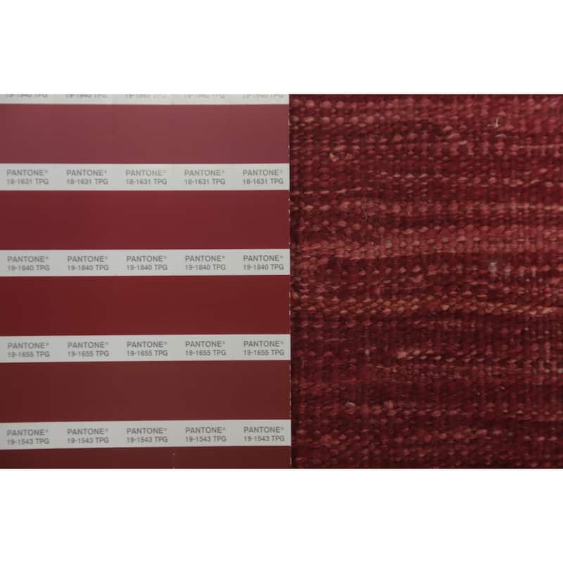 Hand Woven Oriental 100% Wool Carpet Southwestern Tribal Multi-Colored Kilim Area Rug - 11' 7'' X 9' 4''
