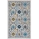 preview thumbnail 8 of 52, SAFAVIEH Evoke Leisa Floral Damask Boho Rug 2'2" x 5' - Ivory/Blue - Rectangle