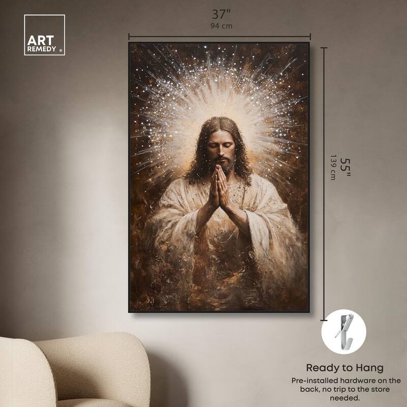 Meditation Manifested Canvas by Art Remedy
