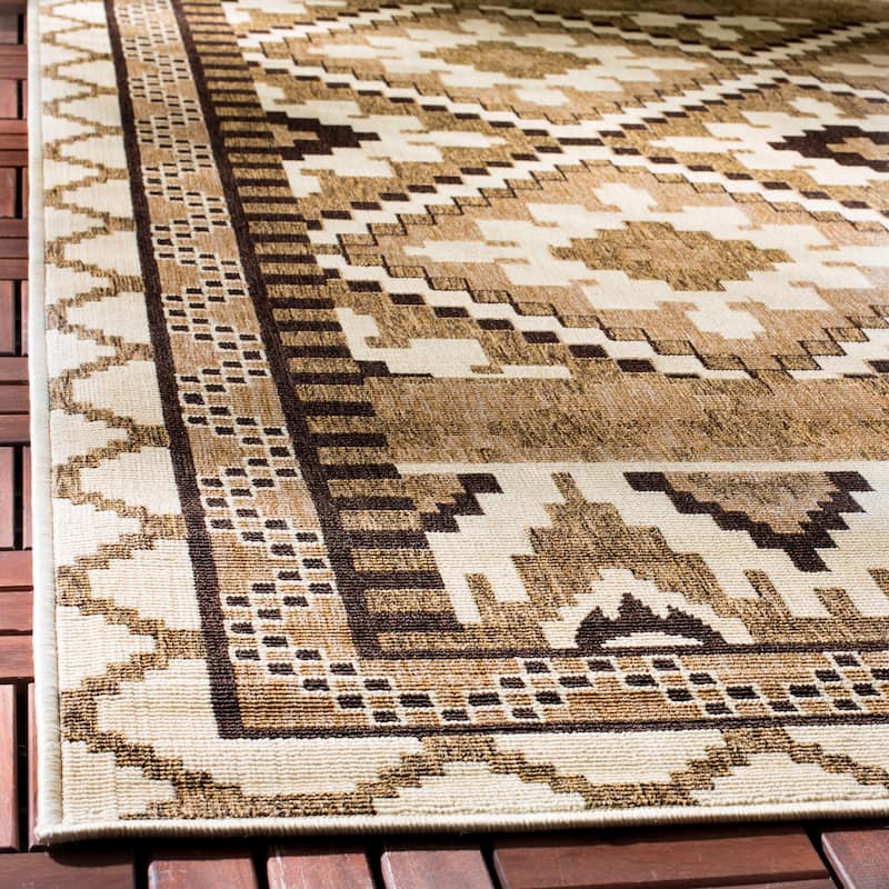 SAFAVIEH Veranda Vitaline Indoor/ Outdoor Waterproof Patio Backyard Rug