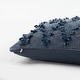 preview thumbnail 3 of 1, Rizzy Home Indigo Blue Frayed Chevron Throw Pillow