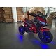 preview thumbnail 28 of 58, 12V Kids Electric Ride-On Motorcycle with Manual Throttle, LED Wheel Lights, Bluetooth Music- Battery Powered Motorbike