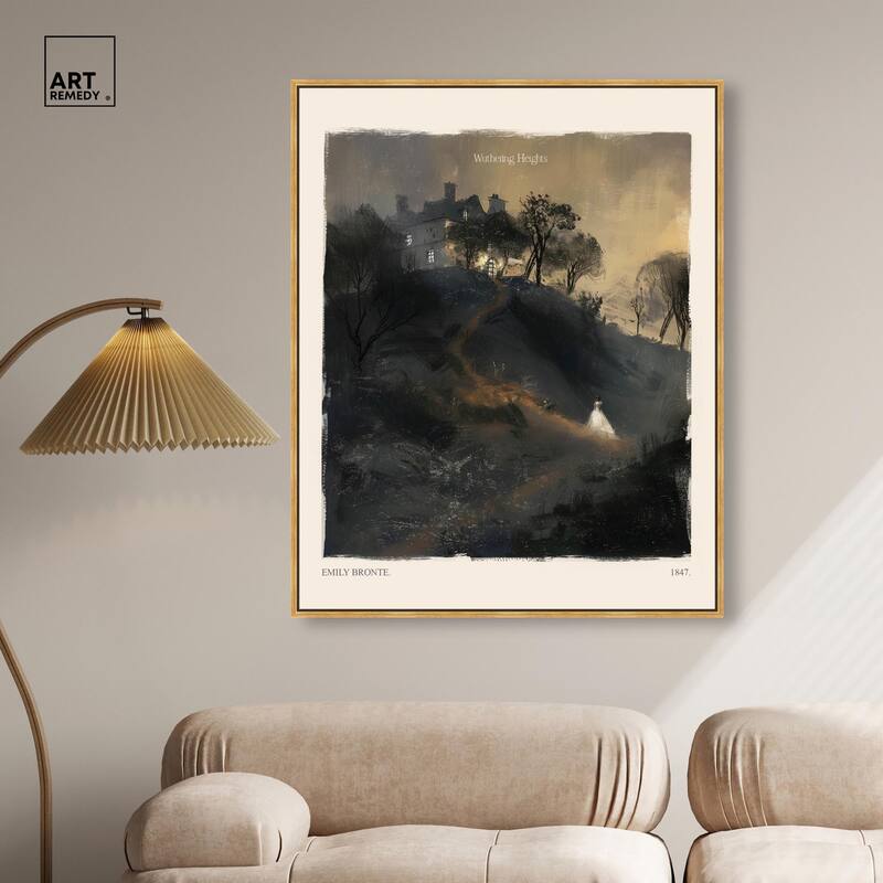 Wuthering Heights Canvas by Art Remedy