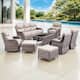 Option Brown Wicker / Beige Cusion