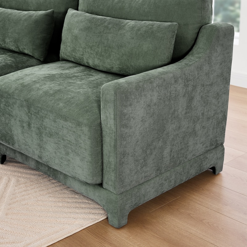 GDFStudio - Llewellyn Two-Seater Chenille Sofa