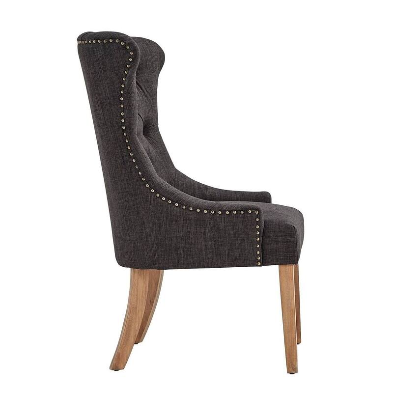 Kimpton Upholstered Button-tufted Wingback Chair by iNSPIRE Q Artisan