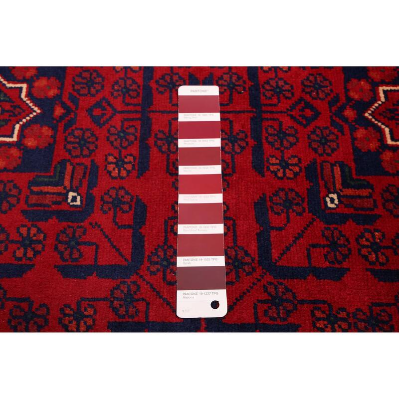 ECARPETGALLERY Hand-knotted Finest Khal Mohammadi Red Wool Rug - 5'6 x 8'4
