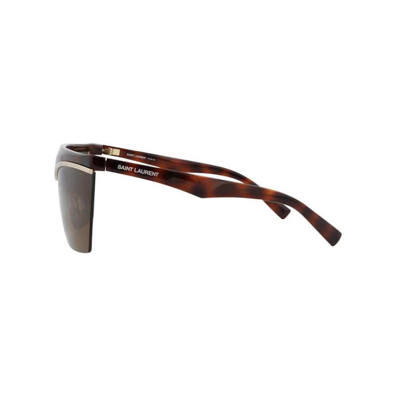 Saint Laurent Shield-Frame Injection Sunglasses