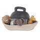 preview thumbnail 1 of 4, Lambs & Ivy Baby Noah Interactive Plush Boat/Ark with Stuffed Animal Toys