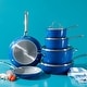 preview thumbnail 23 of 37, Sur La Table Kitchen Essentials 10 Piece PFA Free Titanium Ceramic Nonstick Interior Forged Aluminum Cookware Pots and Pans Set