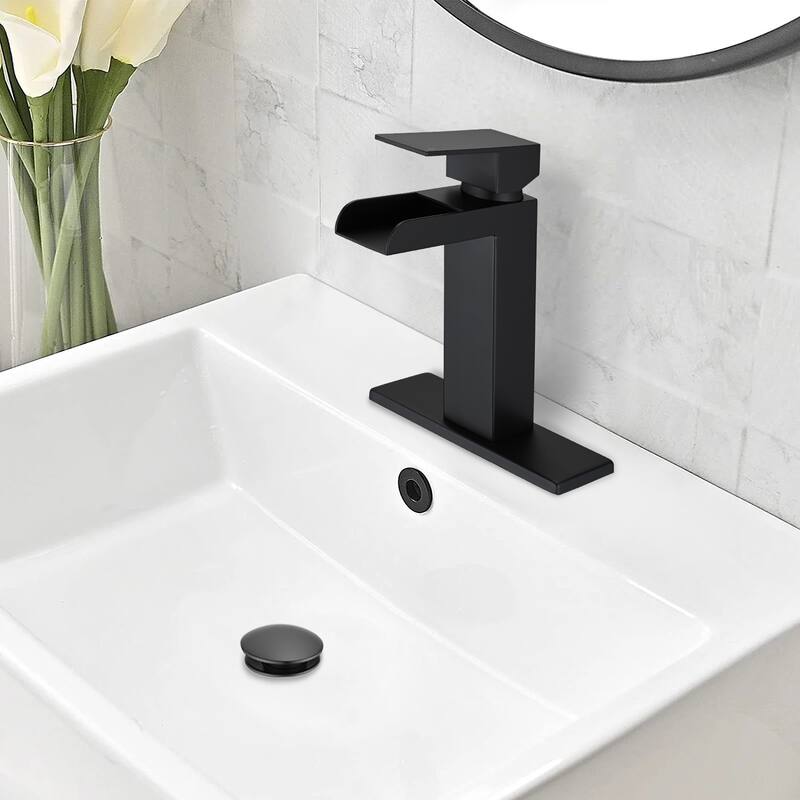 PROOX Pop Up Drain assembly with Overflow for Bathroom Sink Faucet - N/A