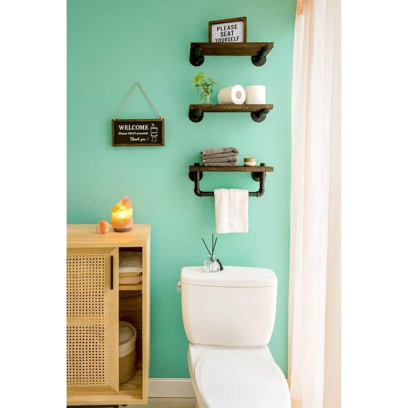 Floating Shelves - 1"D x 17"W x 5.3"H