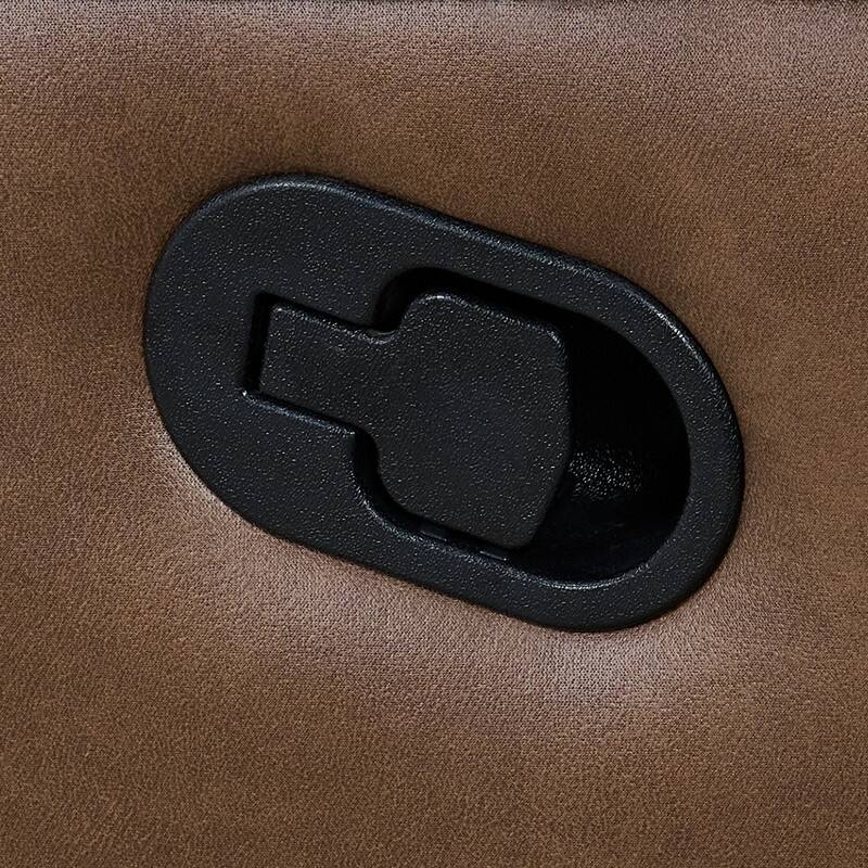 Spruce & Spring Lauren Manual Recliner Glider Rocker Chair for Living Room